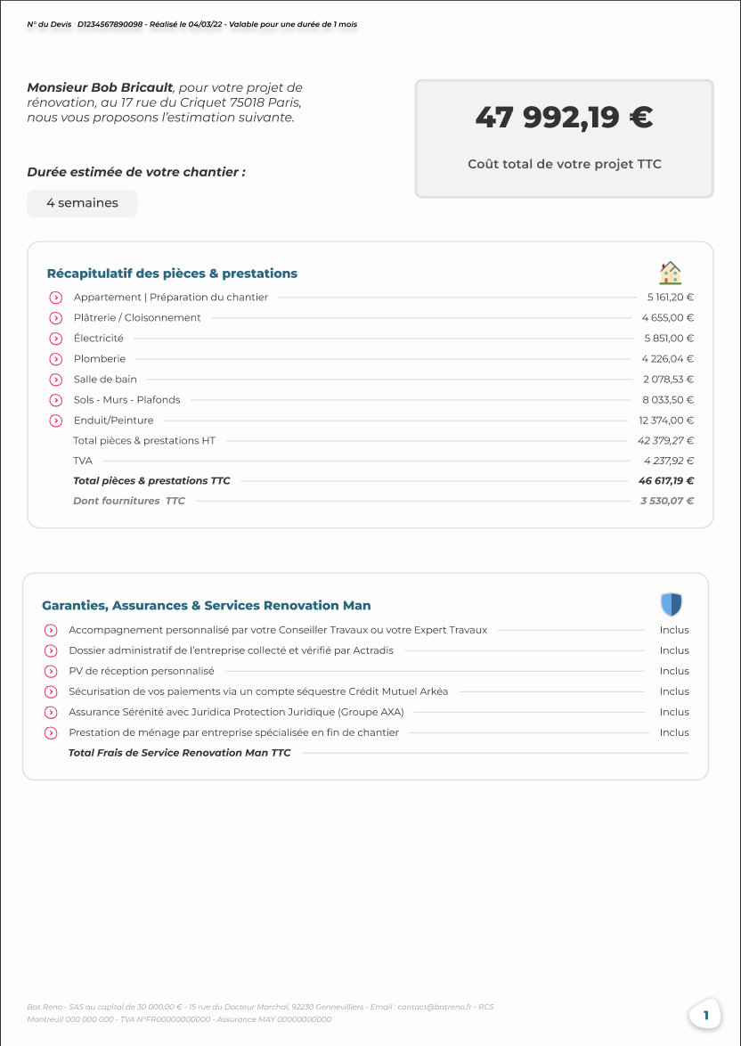 obtenez rapidement votre devis pour la rénovation à bonneuil. comparez les offres des professionnels qualifiés et réalisez vos travaux au meilleur prix. service rapide, personnalisé et sans engagement.